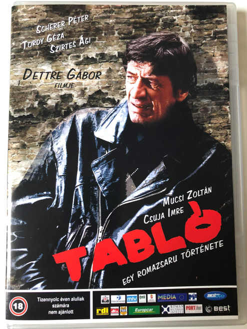 Tabló DVD 2008 Egy Romazsaru története / Directed by Dettre Gábor / Starring: Scherer Péter, Tordy Géza, Szirtes Ági, Mucsi Zoltán / Hungarian film noir (5998133156037)