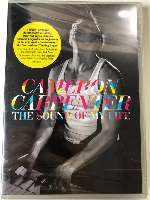 Cameron Carpenter - The sound of my life DVD 2014 / A highly personal documentary following American organ virtuoso / Sony Classical (888430502796)