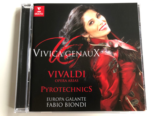 Vivica Genaux - Vivaldi Arias: Pyrotechnics / Europa Galante, Fabio Biondi ‎/ Virgin Classics ‎Audio CD 2009 Stereo / 5099969457302