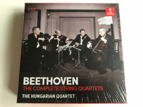 Beethoven - The Complete String Quartets - The Hungarian Quartet / Erato 7x Audio CD 2017 / 0190295869274