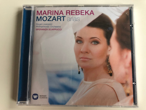 Marina Rebeka - Mozart ‎– Arias / Royal Liverpool Philharmonic Orchestra, Speranza Scappucci / Warner Classics ‎Audio CD 2013 Stereo / 5099961549722