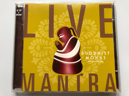 Live Mantra - Buddhist Monks ‎/ Sakya Tashi Ling / Sony BMG Music Entertainment Audio CD + DVD CD 2008 / 88697290152