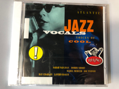 Atlantic Jazz Vocals - Voices Of Cool Vol. 1 / Sarah Vaughan, Bobby Short, Mabel Mercer, Joe Turner, Ray Charles, Lavern Baker / Atlantic Jazz Gallery Audio CD 1994 / 8122-71748-2