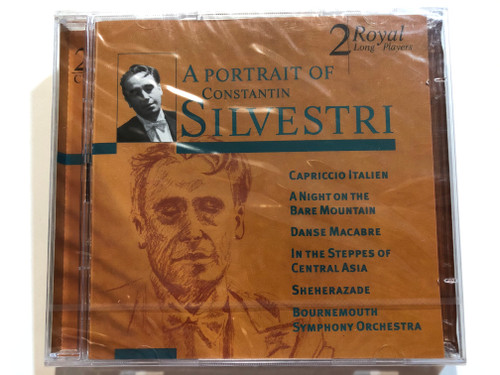 A Portrait Of Constantin Silvestri / Capriccio Italien, A Night on the Bare Mountain, Danse Macabre, In the Steppes of Central Asia, Sheherazade, Bournemouth Symphony Orchestra / Disky Classics 2x Audio CD 1999 / DCL 705882