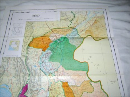 Sind Province Map Pakistan / Scale 1:1,000,000 [Map] by Pakistan Survey