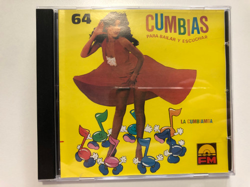 64 Cumbias Para Bailar y Escuchar - La Cumbiamba / FM Discos Audio CD 1989 / CDFM (19)0001