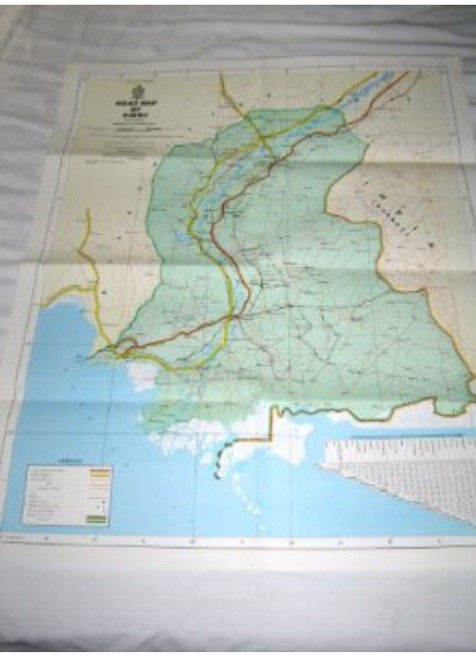 Road Map of Sindh Pakistan / 1:800,000 [Map] by Survey of Pakistan