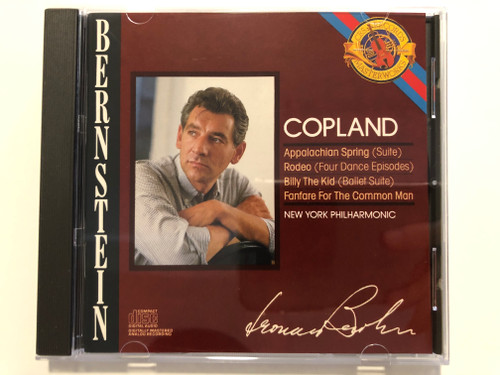 Bernstein - Copland: Appalachian Spring (Suite), Rodeo (Four Dance Episodes), Billy The Kid (Ballet Suite), Fanfare For The Common Man / New York Philharmonic / CBS Masterworks Audio CD 1987 / MK 42265