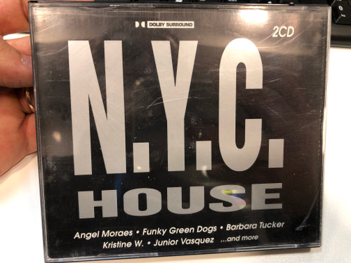 N.Y.C. House / Angel Moraes, Funky Green Dogs, Barbara Tucker, Kristine W., Junior Vasquez, and more / ZYX Music 2x Audio CD 1997 / ZYX 81105-2