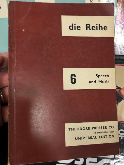 Die Reihe 6 - Speech and Music / English edition - Theodore Presser co. 1964 / Paperback / Periodical magazine (0900938145)