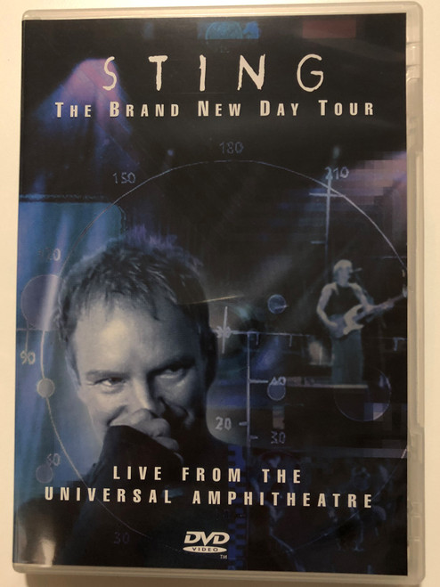 Sting - The Brand new day tour DVD 2000 Live from the Universal Amphitheatre / A&M Records / Seven Days, Englishman in New York, Desert Rose, Message in a bottle, Fragile (044005328394)