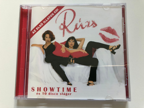 Rúzs – Showtime es 10 disco slager / Az elso illatos CD! / Zebra Audio CD 1999 / 559-772-2