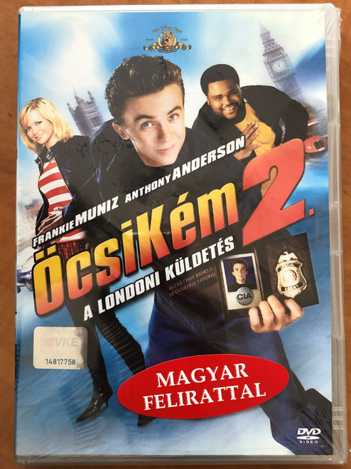 Agent Cody Banks 2: Destination London DVD 2004 ÖcsiKém 2 - A londoni küldetés / Directed by Kevin Allen / Starring: Frankie Muniz, Anthony Anderson, Hannah Spearritt, Cynthia Stevenson (5996255714234)