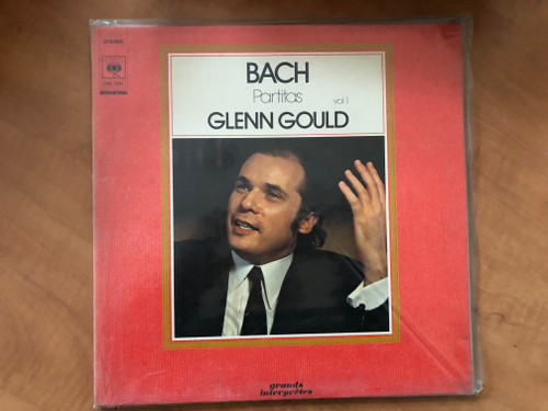 Bach - Partitas (Vol.1) - Glenn Gould / Grands Interprètes / CBS LP Stereo / CBS 75521