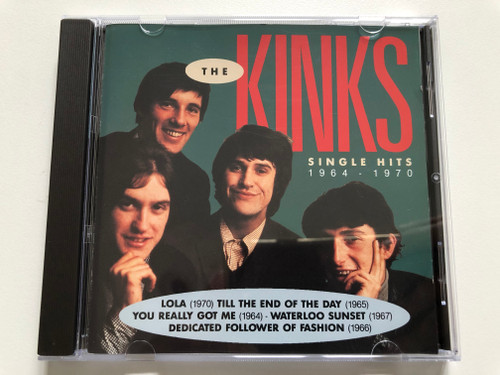 The Kinks – Single Hits: 1964 - 1970 / Lola (1970), Till The End Of The Day (1965), You Really Got Me (1964), Waterloo Sunset (1967), Dedicated Follower Of Fashion (1966) / Mammoth Audio CD 1991 / MMCD 5723