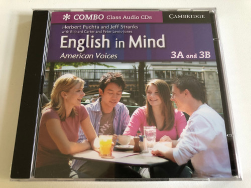 English in Mind Combos 3A and 3B / American Voices Class / 2 Audio CDs / Authors: Herbert Putcha & Jeff Stranks / Publisher: Cambridge University Press (9780521707022)