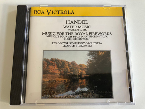 Handel - Water Music, Music For The Royal Fireworks / RCA Victor Symphony Orchestra, Leopold Stokowski / RCA Victrola Audio CD 1988 / VD87817