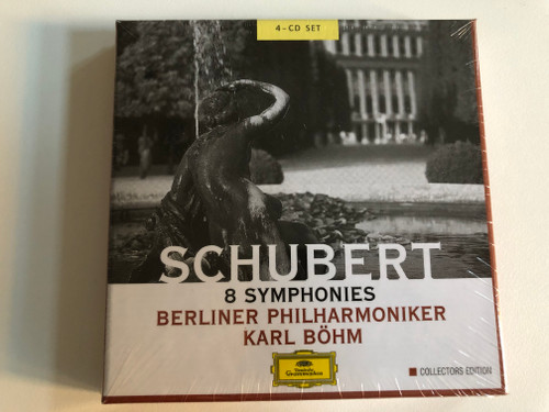 Schubert: 8 Symphonies / 4 CD Box Set / Franz Schubert (Composer), Karl Bohm (Conductor), Berlin Philharmonic Orchestra / Made in the EU (0028947130727)