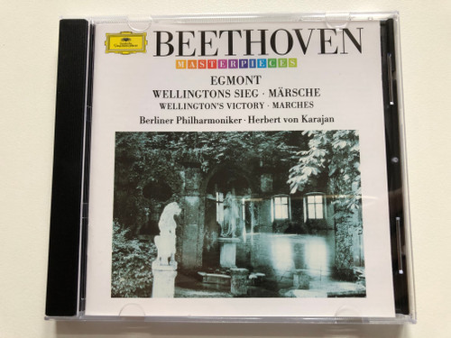 Beethoven – Egmont, Wellingtons Sieg (Wellington's Victory), Märsche (Marches) / Berliner Philharmoniker, Herbert von Karajan / Deutsche Grammophon Audio CD Stereo / 447 912-2