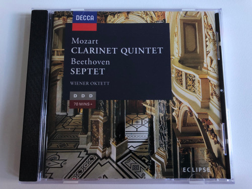 Mozart: Clarinet Quintet, Beethoven: Septet / Wiener Oktett / Decca Eclipse / Decca Audio CD 1995 Stereo / 448 232-2 