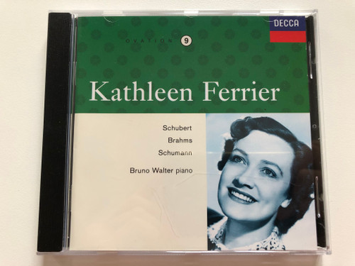 Kathleen Ferrier - Schubert, Brahms, Schumann - Bruno Walter / Decca Audio CD 1992 / 433 476-2