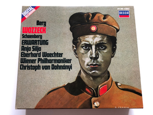 Berg - Wozzeck, Schoenberg - Erwartung / Anja Silja, Eberhard Wächter, Wiener Philharmoniker, Christoph von Dohnányi / Decca 2x Audio CD / 417 348-2