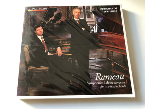 Pierre Hantaï, Skip Sempé - Rameau: Symphonies à Deux Clavecins for two harpsichords / Mirare Audio CD 2012 / MIR 164