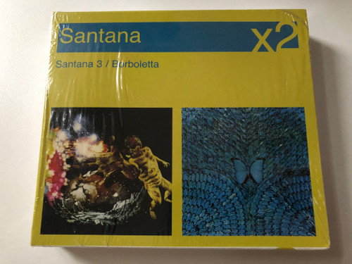 Santana – Santana X2 Santana 3  Borbeletta  Sony BMG Music Entertainment CD Audio 2007 (88697168132)