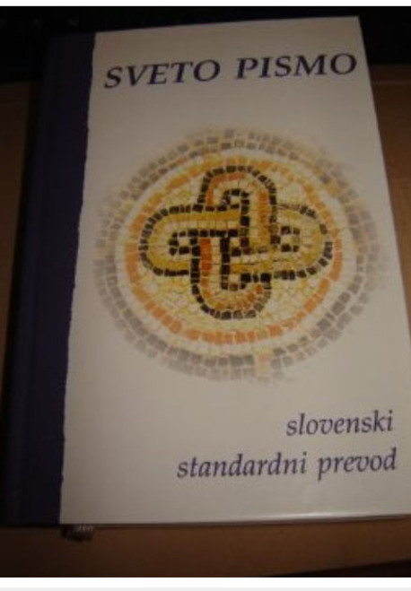 Slovenian Standard Version Old Testament and New Testament Bible / Slovenski ...