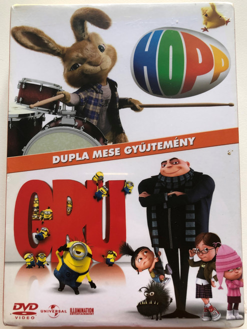 Hop (Hopp) - Despicable me (Gru) DVD 2010 / Directed by Tim Hill, Chris Renaud, Pierre Coffin / Voices: James Marsden, Russell Brand, Kaley Cuoco, Hank Azaria, Steve Carell, Jason Segel, Russell Brand (5996051052684)