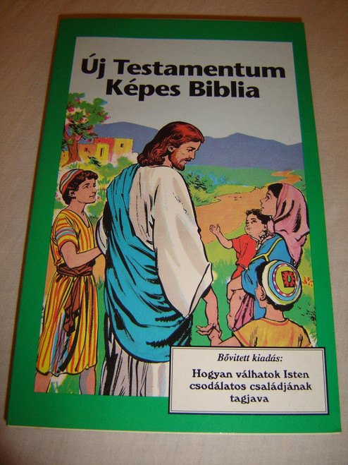 Hungarian Children's Comicstrip Picture New Testament / Új Testamentum Képes Biblia