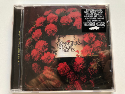 The Stranglers – No More Heroes / Original Album With Bonus Tracks. 32 Page Booklet: Original Art, Lyrics, Additional Photos And Extensive Sleeve Note Covering Their First 7 Albums / Parlophone Audio CD 2017 / 0190295892548