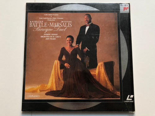 Kathleen Battle • Wynton Marsalis – Baroque Duet  Laserdisc CD Video 1992 (07464484196)