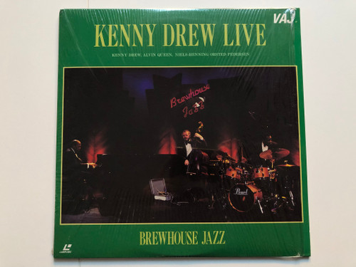 KENNY DREW LIVE from the Brewhouse England JAZZ Trio Orsted Pedersen  LASERDISC CD Video 1992 (037429007860