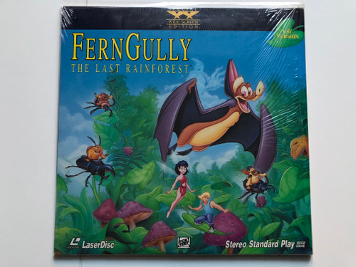 Ferngully The Last Rainforest  Laserdisc CD Video 1992 (086162911262