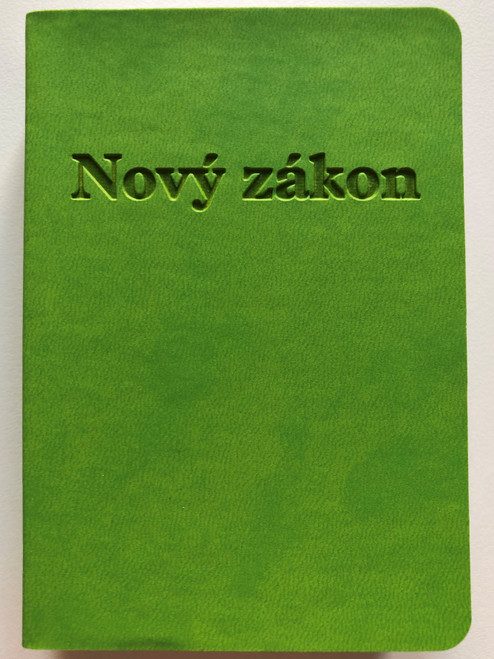 Novy Zakon a Žalmy - Jeruzalemská Biblia / Pocket size Lime green Slovak New Testament with Psalms / Imitation leather / Dobrá kniha Trnava 2019 / Slovak Catholic NT (9788081911880)