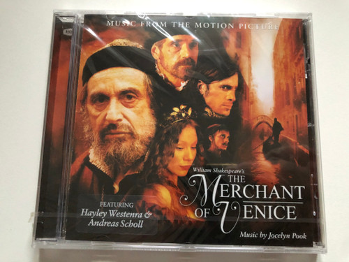 William Shakespeare's - The Merchant Of Venice (Music From The Motion Picture) - Music By Jocelyn Pook / Featuring Hayley Westenra & Andreas Scholl / Decca Audio CD 2004 / 475 6367 