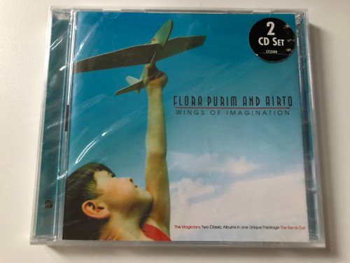 Flora Purim & Airto – Wings Of Imagination / The Magicians; The Sun Is Out - Two Classic Albums in one Unique Package / Concord Vista 2x Audio CD 2001 / CCD2-4973-2