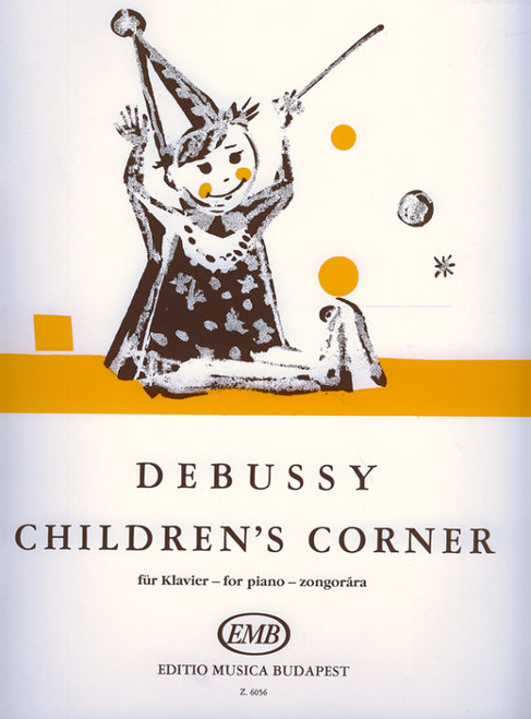 Debussy, Claude: Children's Corner / Edited by Solymos Péter / Editio Musica Budapest Zeneműkiadó / 1969 / Közreadta Solymos Péter