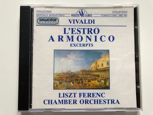 Antonio Vivaldi L'Estro Armonico Op.3  HRC Recording Audio CD 1988