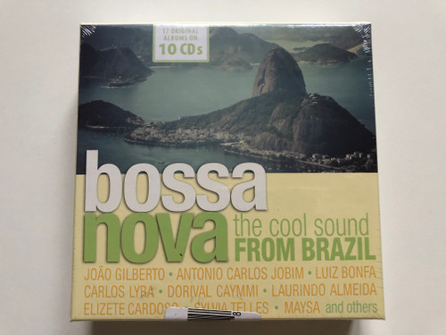 Bossa Nova - The Cool Sound From Brazil / João Gilberto, Antonio Carlos Jobim, Luiz Bonfá, Carlos Lyra, Dorival Caymmi, Laurindo Almeida Quartet, Elizeth Cardoso, Sylvia Telles, Maysa, and others / Documents 10x Audio CD / 600160