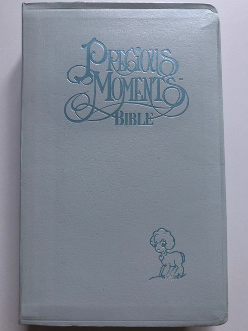 Precious Moments Bible / Living Bible Edition / Holy Bible with Old & New Testaments / Thomas Nelson Publishers / Silver Imitation leather / 5271B