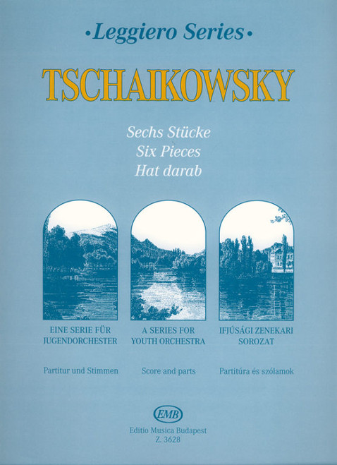 Tchaikovsky, Pyotr Ilyich: Six Pieces / from the "Children's Album" / score and parts / Transcribed by Decsényi János, Till Ottó / Editio Musica Budapest Zeneműkiadó / 1962 / Tchaikovsky, Pyotr Ilyich: Hat darab / a "Gyermekalbum" sorozatból / partitúra és szólamok / Átírta Decsényi János, Till Ottó