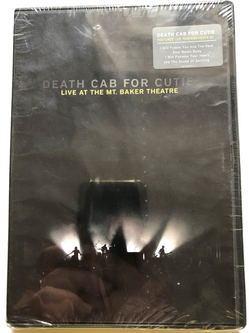 Death Cab for Cutie – Live At The Mt. Baker Theatre / Features Live Performances Of: I Will Follow You Into The Dark; Soul Meets Body; I Will Possess Your Heart and The Sound Of Setting / Atlantic DVD Video 2011 / 7567-88270-1