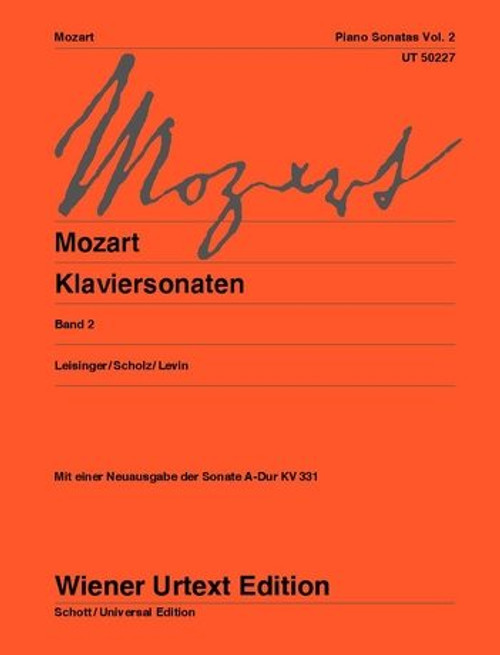 Mozart, Wolfgang Amadeus: Klaviersonaten Band 2 / Edited by Leisinger, Ulrich / Universal Edition / Szerkesztette Leisinger, Ulrich 