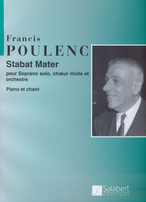 Poulenc, Francis: STABAT MATER CHANT/PIANO REDUCTION / Salabert