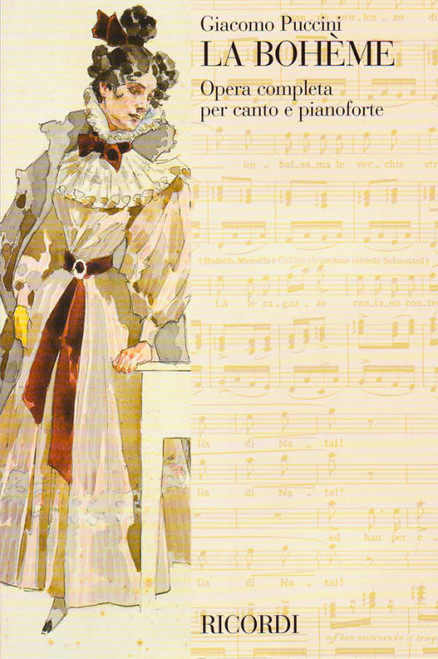 Puccini, Giacomo: La Boheme / Opera completa per canto e pianoforte piano score / Ricordi 