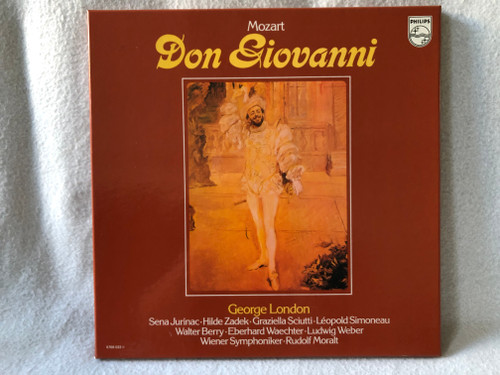 Don Giovanni / Mozart / 1978 Philips 3 LPs VINYL 6768 033