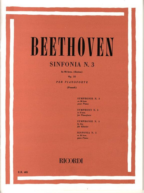 Beethoven, Ludwig van: 9 SINF.: N.3 IN MI BEM. OP.55 'EROICA' / Ricordi / 1984