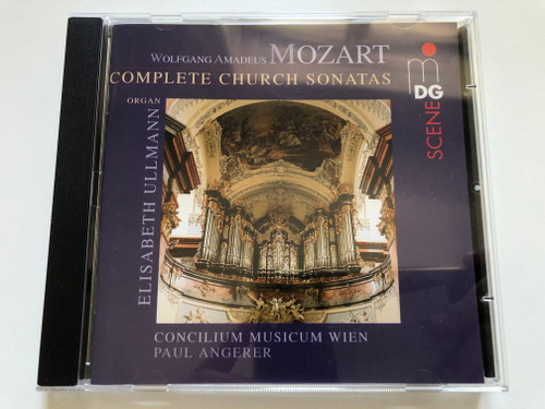 Wolfgang Amadeus Mozart - Complete Church Sonatas / Organ: Elisabeth Ullmann, Concilium Musicum Wien, Paul Angerer / MDG Scene / MDG Audio CD 1988 / MDG 605 0298-2